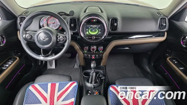 MINI COOPER D COUNTRYMAN 2017 — 84 240 км, коричневый, Корея — под ключ — фото 7