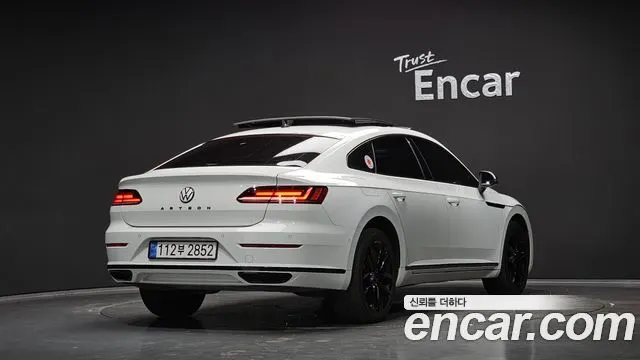 VOLKSWAGEN ARTEON 2019 — 138 856 км, белый, Корея — под ключ — фото 2