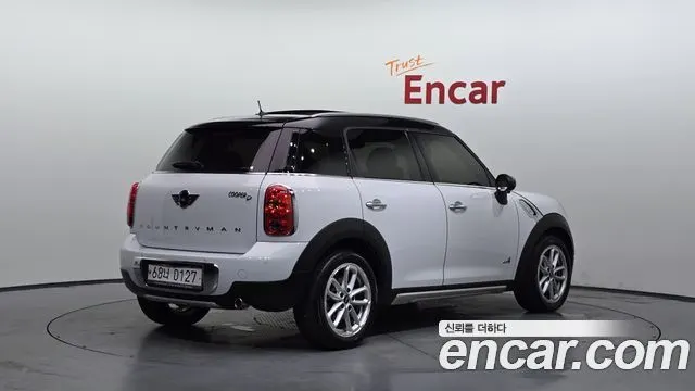 MINI COOPER D COUNTRYMAN 2016 — 66 694 км, белый, Корея — под ключ — фото 2