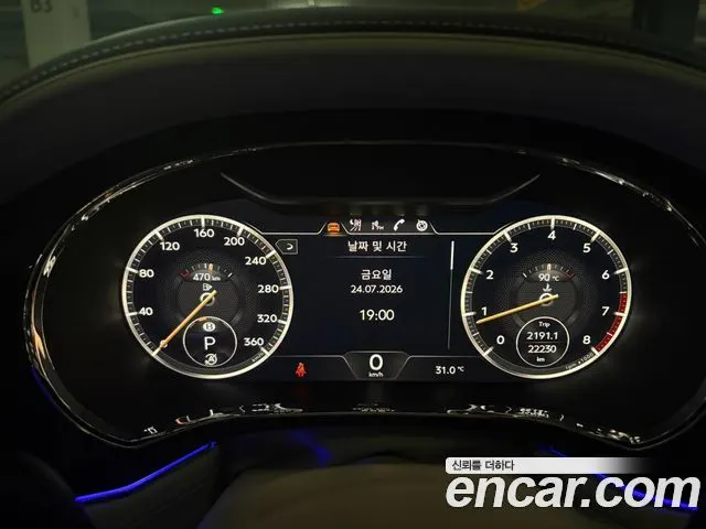 BENTLEY GT 2024 — 22 300 км, белый-перламутр, Корея — под ключ — фото 8