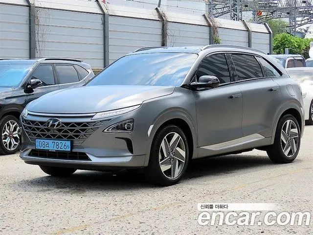 HYUNDAI NEXO 2023 — 28 273 км, серый, Корея — под ключ — фото 2