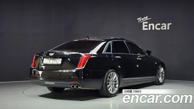 CADILLAC CT6 2018 — 139 580 км, чёрный, Корея — под ключ — фото 2
