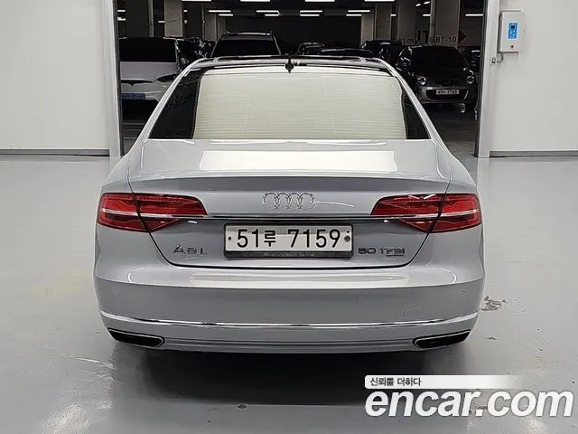 AUDI A8 2015 — 140 000 км, серебристый, Корея — под ключ — фото 3