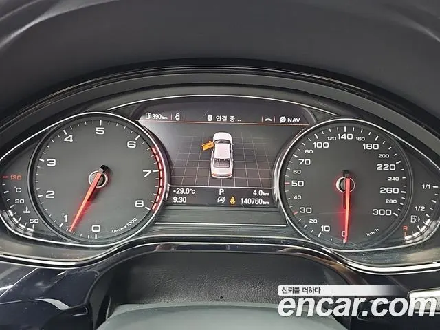 AUDI A8 2015 — 140 000 км, серебристый, Корея — под ключ — фото 6