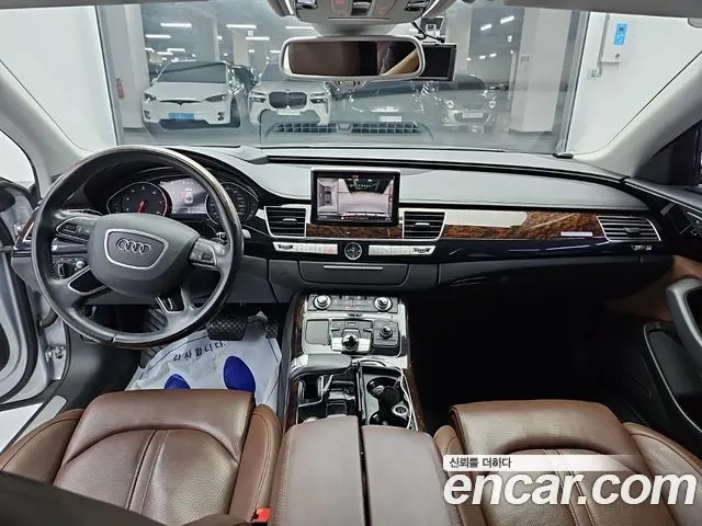 AUDI A8 2015 — 140 000 км, серебристый, Корея — под ключ — фото 7