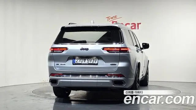 JEEP GRAND CHEROKEE (WL) 2021 — 103 965 км, серебристо-серый, Корея — под ключ — фото 4