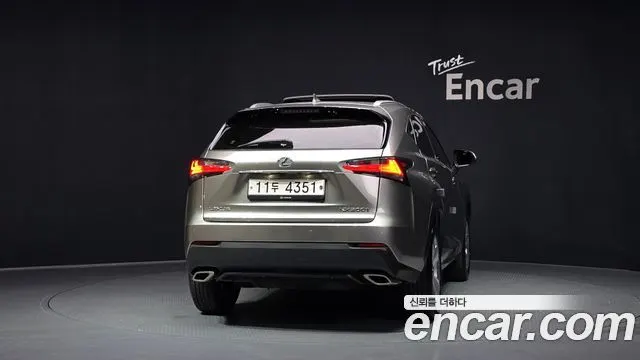 LEXUS NX200T 2015 — 105 646 км, светло-золотистый, Корея — под ключ — фото 4
