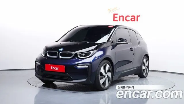 BMW I3 2020 — 96 421 км, чёрный, Корея — под ключ — фото 1