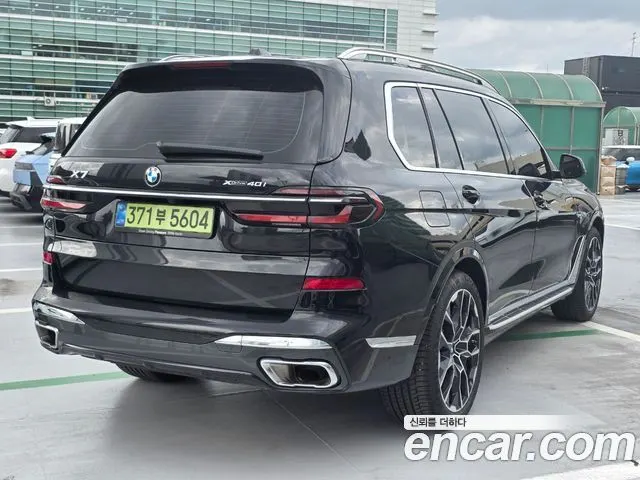 BMW X7 2026 — 6 685 км, чёрный, Корея — под ключ — фото 2