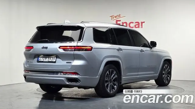 JEEP GRAND CHEROKEE (WL) 2021 — 103 965 км, серебристо-серый, Корея — под ключ — фото 2