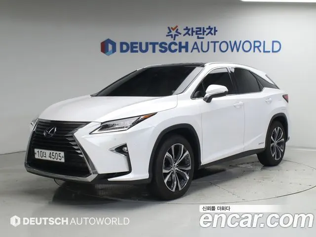 LEXUS RX450H 2017 — 77 557 км, белый, Корея — под ключ — фото 12