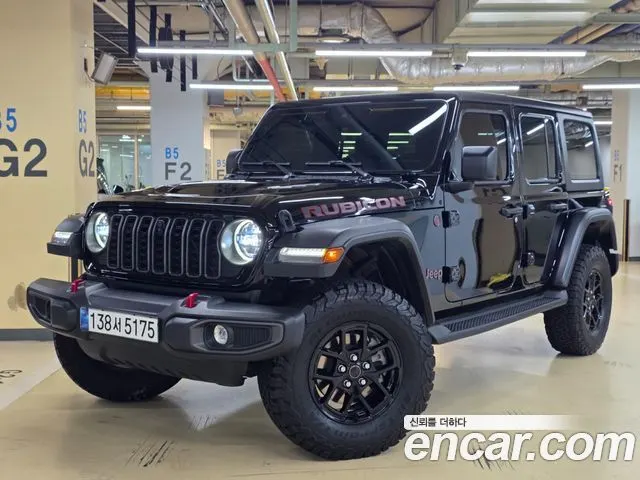 JEEP WRANGLER 2024 — 30 000 км, чёрный, Корея — под ключ — фото 11