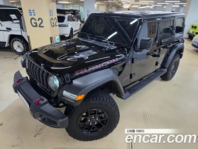 JEEP WRANGLER 2024 — 30 000 км, чёрный, Корея — под ключ — фото 3