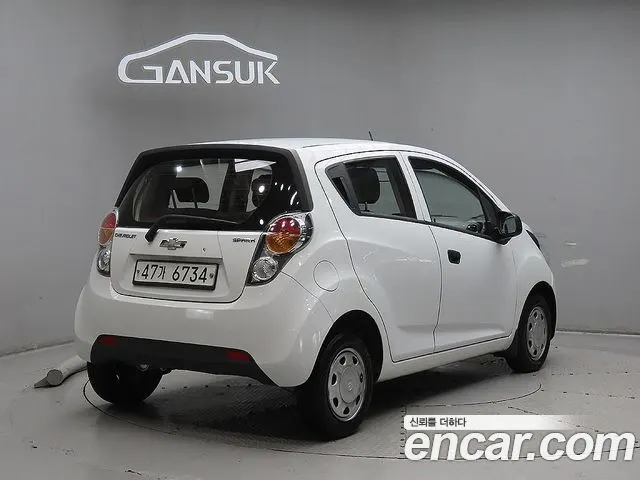 CHEVROLET SPARK 2012 — 161 251 км, белый, Корея — под ключ — фото 4