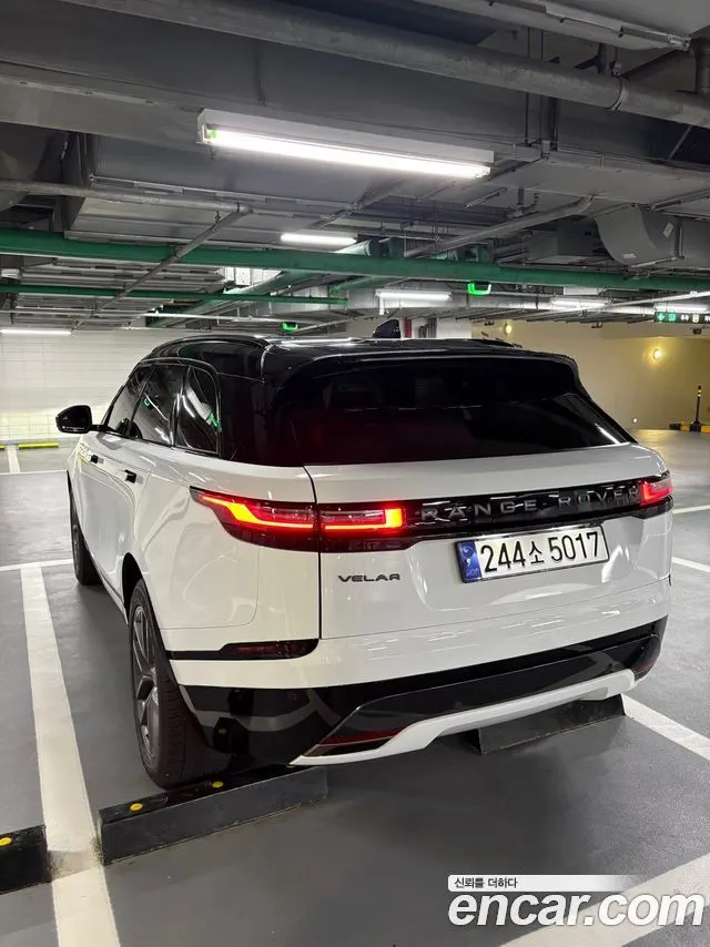 LAND ROVER RANGE ROVER VELAR 2025 — 26 000 км, белый, Корея — под ключ — фото 2