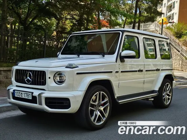 MERCEDES-BENZ G-CLASS W463B 2024 — 46 000 км, белый, Корея — под ключ — фото 1
