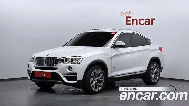 BMW X4 2015 — 144 729 км, белый, Корея — под ключ — фото 1