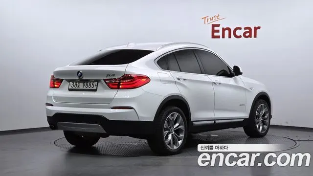 BMW X4 2015 — 144 729 км, белый, Корея — под ключ — фото 2