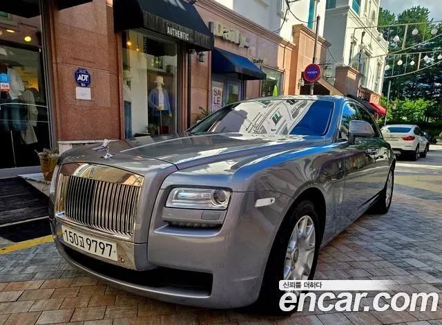 ROLLS-ROYCE GHOST 2014 — 100 600 км, серебристо-серый, Корея — под ключ — фото 3