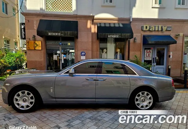 ROLLS-ROYCE GHOST 2014 — 100 600 км, серебристо-серый, Корея — под ключ — фото 4