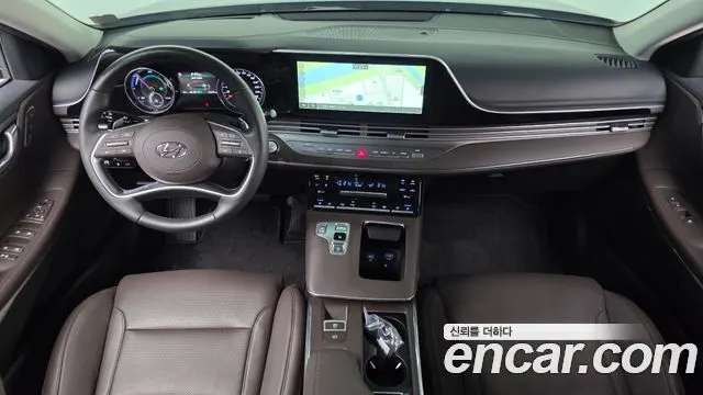 HYUNDAI GRANDEUR HYBRID 2022 — 63 675 км, серебристо-серый, Корея — под ключ — фото 7