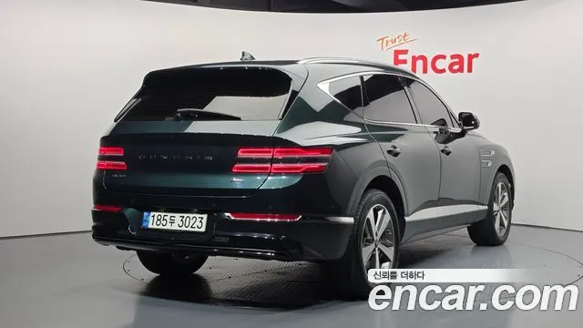 GENESIS GV80 2022 — 250 469 км, тёмно-зелёный, Корея — под ключ — фото 2