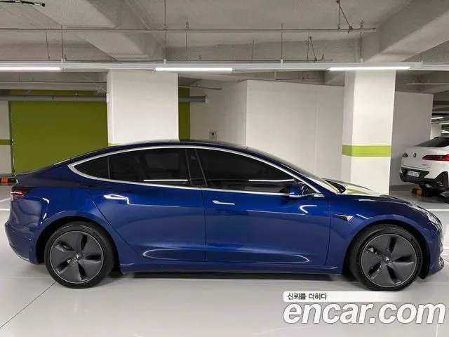 TESLA MODEL 3 2020 — 108 000 км, синий, Корея — под ключ — фото 3