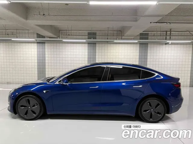 TESLA MODEL 3 2020 — 108 000 км, синий, Корея — под ключ — фото 4