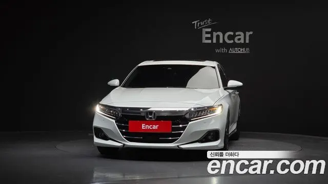 HONDA ACCORD 1 (0 ПОК.) 2021 — 136 080 км, белый, Корея — под ключ — фото 3
