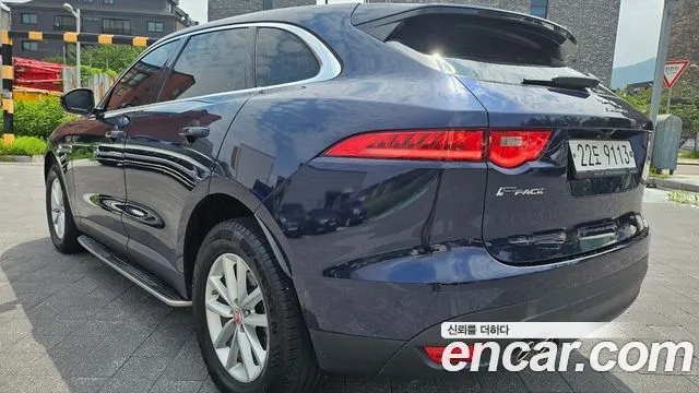 JAGUAR F-PACE 2018 — 171 675 км, синий, Корея — под ключ — фото 4