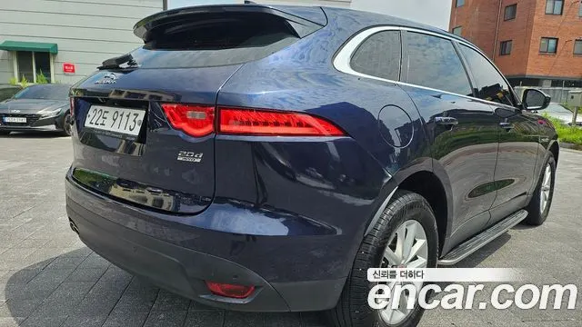 JAGUAR F-PACE 2018 — 171 675 км, синий, Корея — под ключ — фото 6