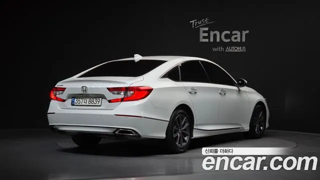 HONDA ACCORD 1 (0 ПОК.) 2021 — 136 080 км, белый, Корея — под ключ — фото 2