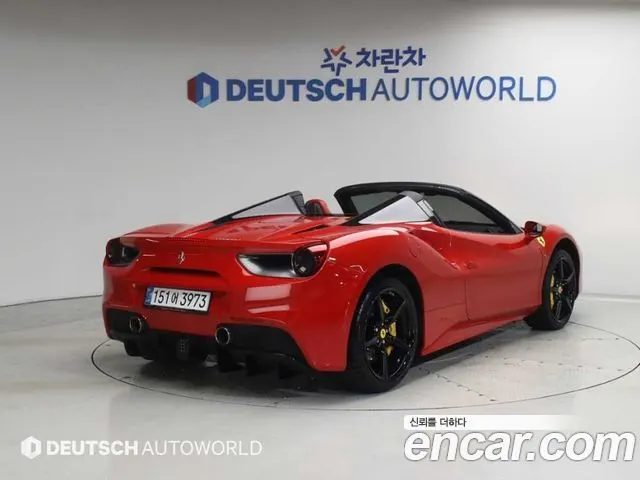 FERRARI 488 SPIDER 2019 — 60 021 км, Корея — под ключ — фото 2