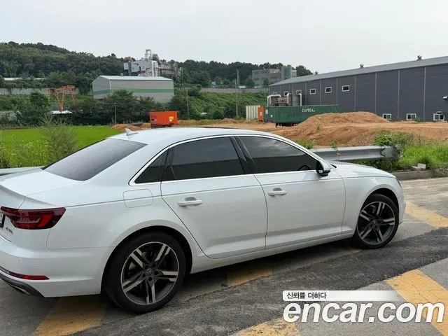 AUDI A4 2019 — 143 000 км, белый, Корея — под ключ — фото 2