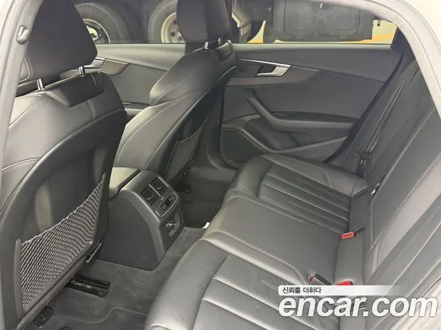 AUDI A4 2019 — 143 000 км, белый, Корея — под ключ — фото 11