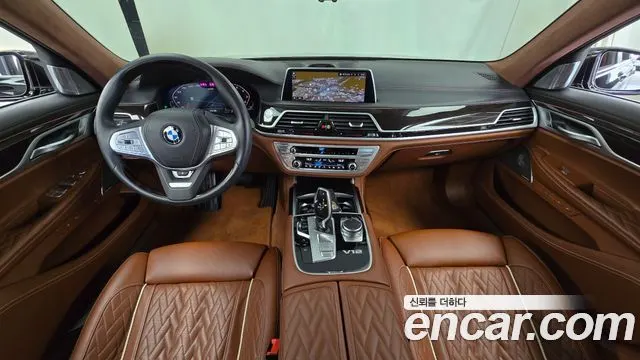 BMW 7 SERIES 2020 — 69 459 км, чёрный, Корея — под ключ — фото 7