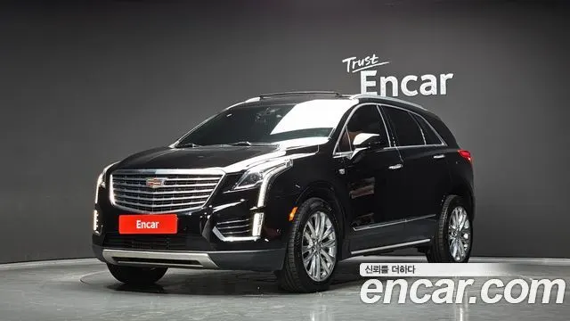 CADILLAC XT5 2018 — 106 110 км, чёрный, Корея — под ключ — фото 1