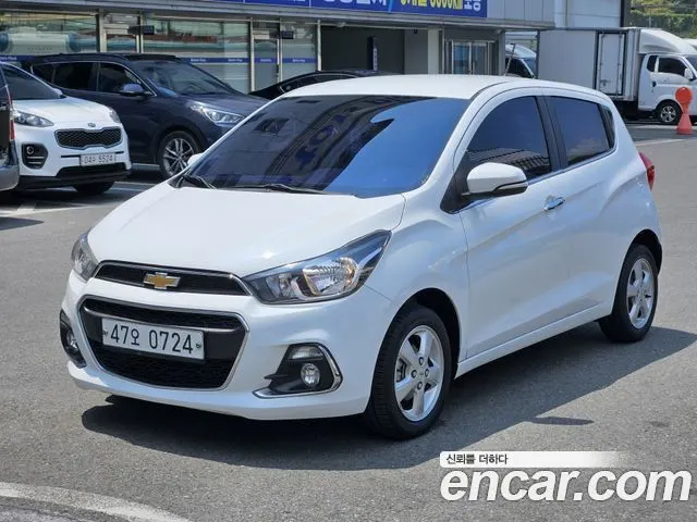 CHEVROLET SPARK 2016 — 114 659 км, белый, Корея — под ключ — фото 2