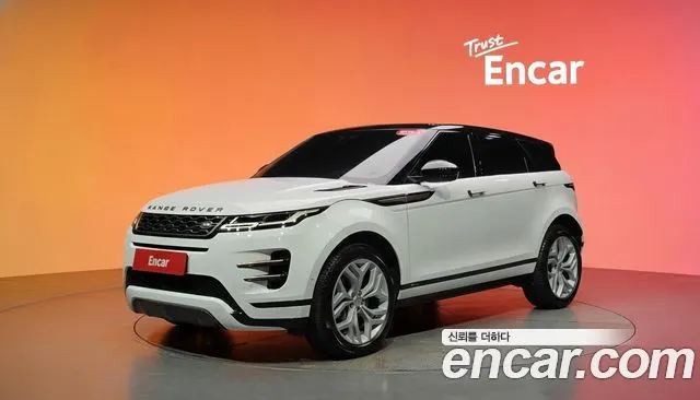 LAND ROVER RANGE ROVER EVOQUE (2 ПОК.) 2020 — 26 064 км, белый, Корея — под ключ — фото 2