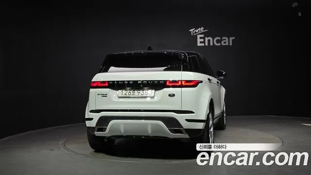 LAND ROVER RANGE ROVER EVOQUE (2 ПОК.) 2020 — 26 064 км, белый, Корея — под ключ — фото 4