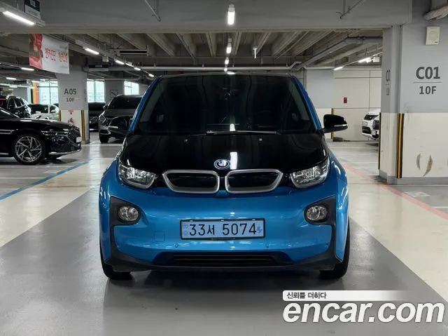 BMW I3 2017 — 184 948 км, синий, Корея — под ключ — фото 1