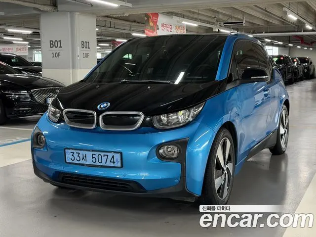 BMW I3 2017 — 184 948 км, синий, Корея — под ключ — фото 2