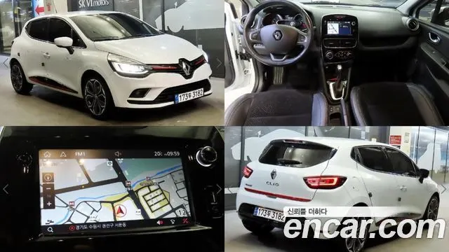 RENAULT KOREA CLIO 2019 — 103 371 км, белый, Корея — под ключ — фото 11