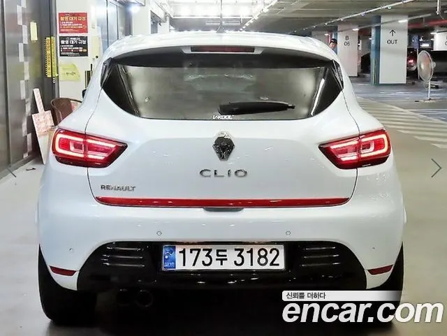 RENAULT KOREA CLIO 2019 — 103 371 км, белый, Корея — под ключ — фото 5