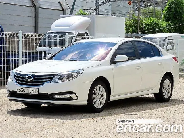 RENAULT KOREA SM5 NOVA 2017 — 76 957 км, белый, Корея — под ключ — фото 2