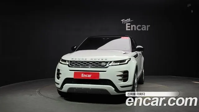 LAND ROVER RANGE ROVER EVOQUE (2 ПОК.) 2020 — 26 064 км, белый, Корея — под ключ — фото 3
