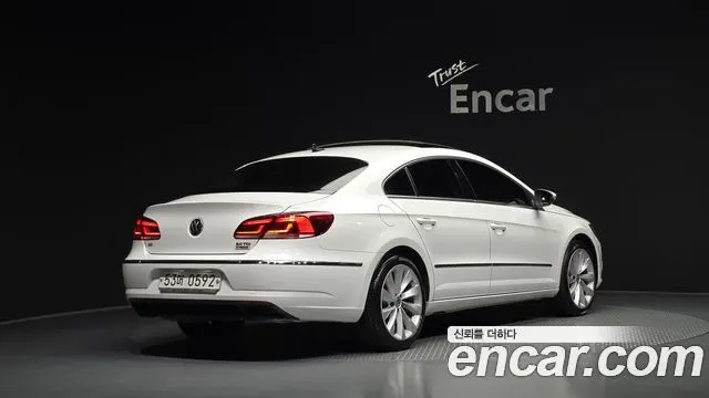 VOLKSWAGEN CC 2016 — 66 304 км, белый, Корея — под ключ — фото 2