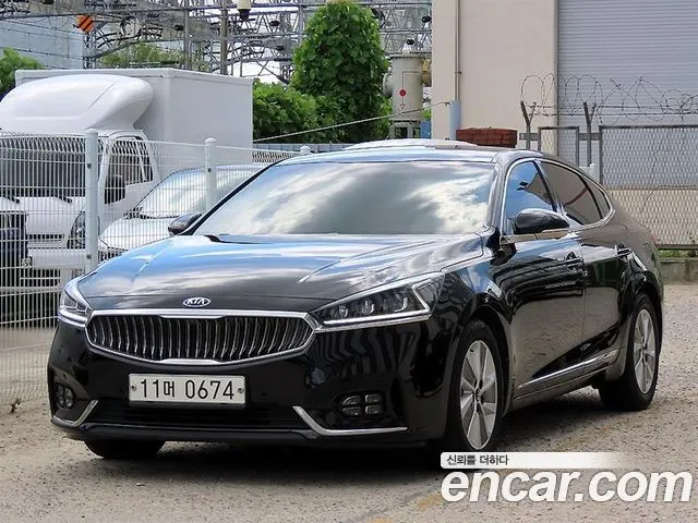 KIA K7 HYBRID 2017 — 223 866 км, чёрный, Корея — под ключ — фото 2