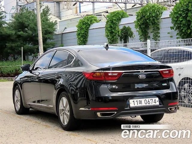 KIA K7 HYBRID 2017 — 223 866 км, чёрный, Корея — под ключ — фото 3