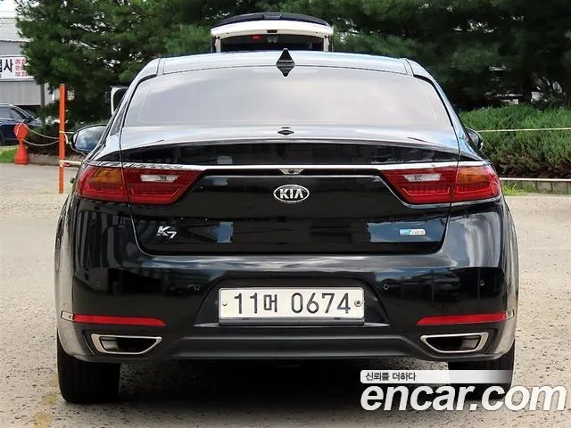 KIA K7 HYBRID 2017 — 223 866 км, чёрный, Корея — под ключ — фото 4
